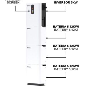 Kit Solar Autoconsumo con Batería de Litio 15 kWh HOME KIT ONE