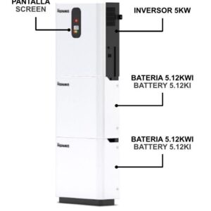 Kit Solar Autoconsumo con Batería de Litio 10 kWh HOME KIT ONE