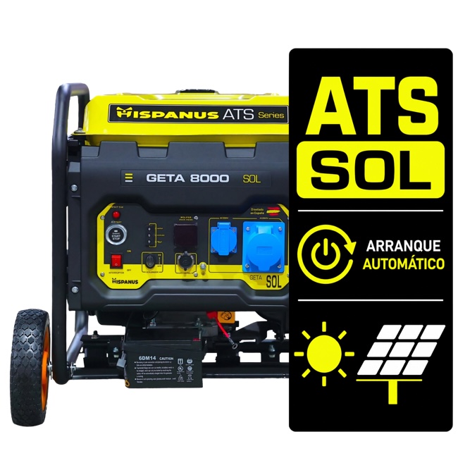 Generador Apoyo Solar para Carga de Baterías NERON ATS / SOL 4000W