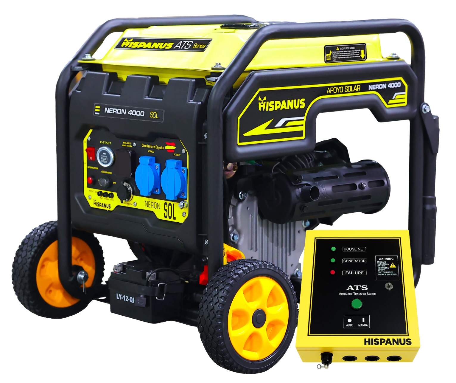 Generador Arranque Automático para Corte de Red NERON ATS 4000W