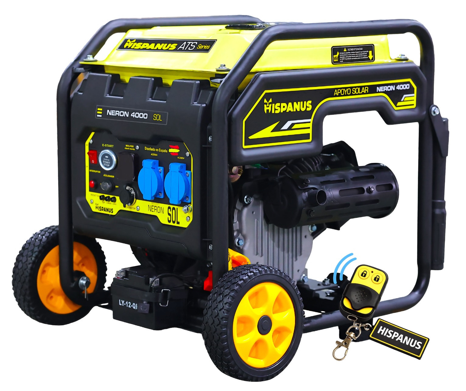 Generador control remoto NERON RC 4000W HISPANUS