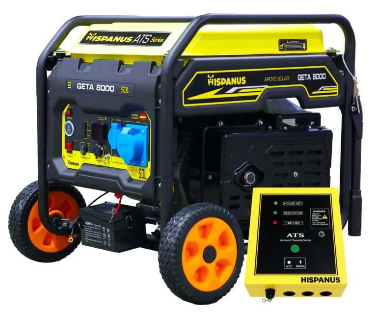 Generador GETA ATS SOL 8000W HISPANUS