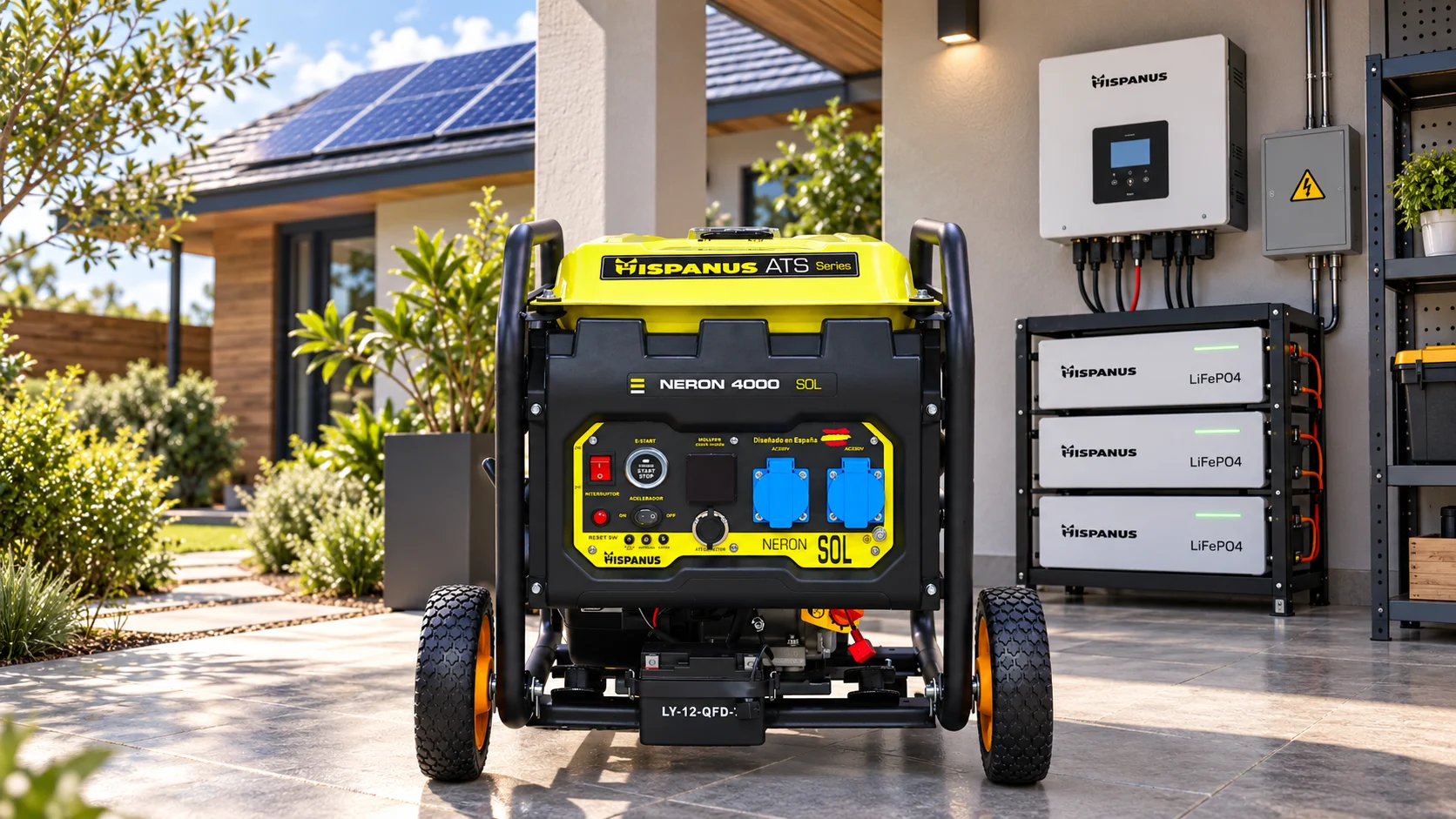 Generador para placas solares HISPANUS ATS SOL