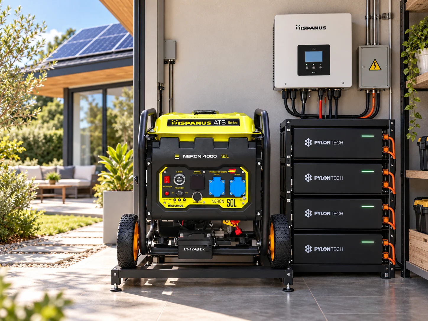HISPANUS groupe electrogene appoint solaire