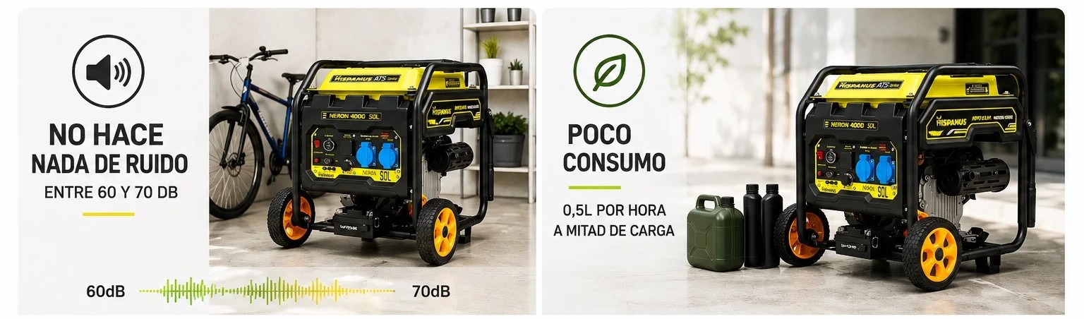 HISPANUS groupe electrogene demarrage electrique