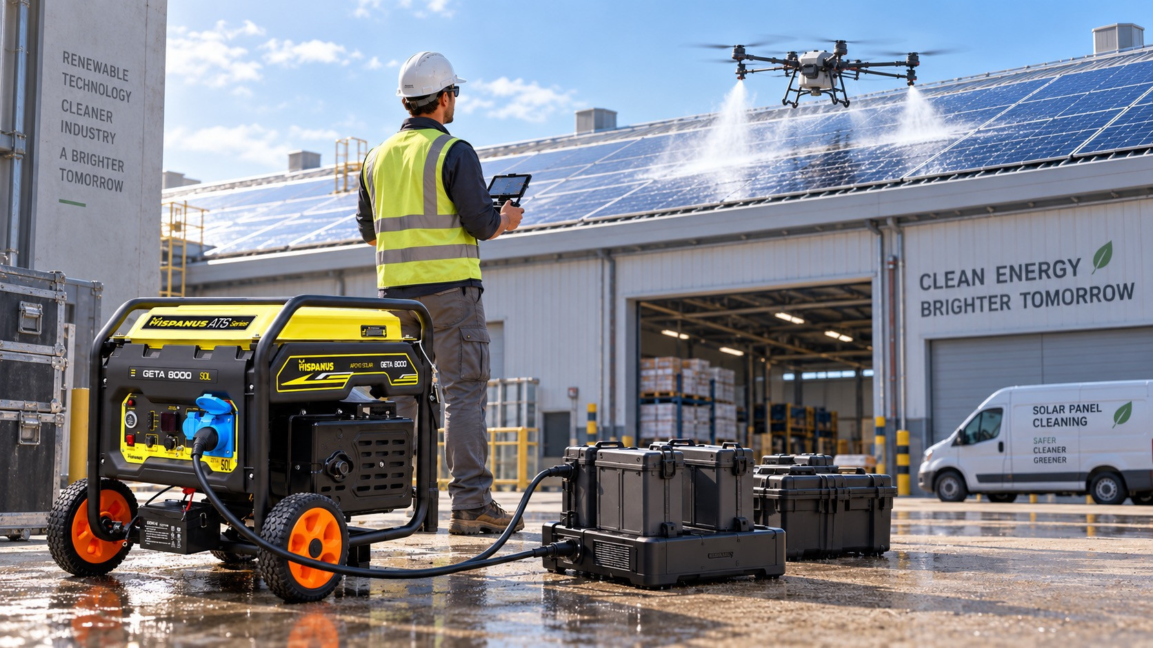 Groupe électrogène HISPANUS pour drones agricoles